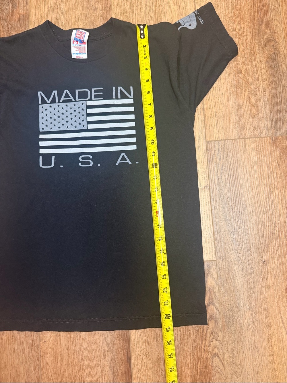 USA Flag Tactical T Shirt Lot 2 Mens Small Made In USA Don’t Tread On Me Cotton - Picture 11 of 11